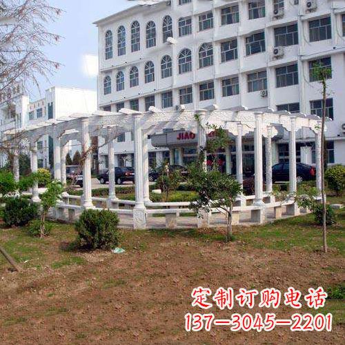 汉白玉欧式石雕花架