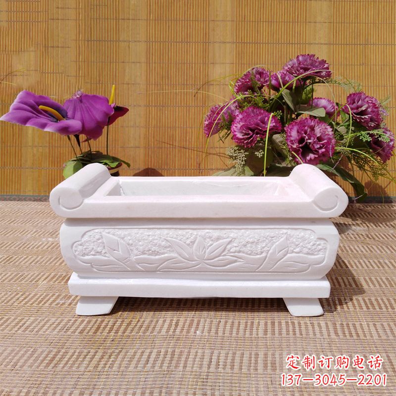 汉白玉雕塑 - 汉白玉/石雕/香炉 汉白玉雕塑 - 汉白玉/石雕/香炉