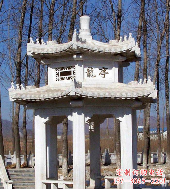 合肥双层石雕凉亭