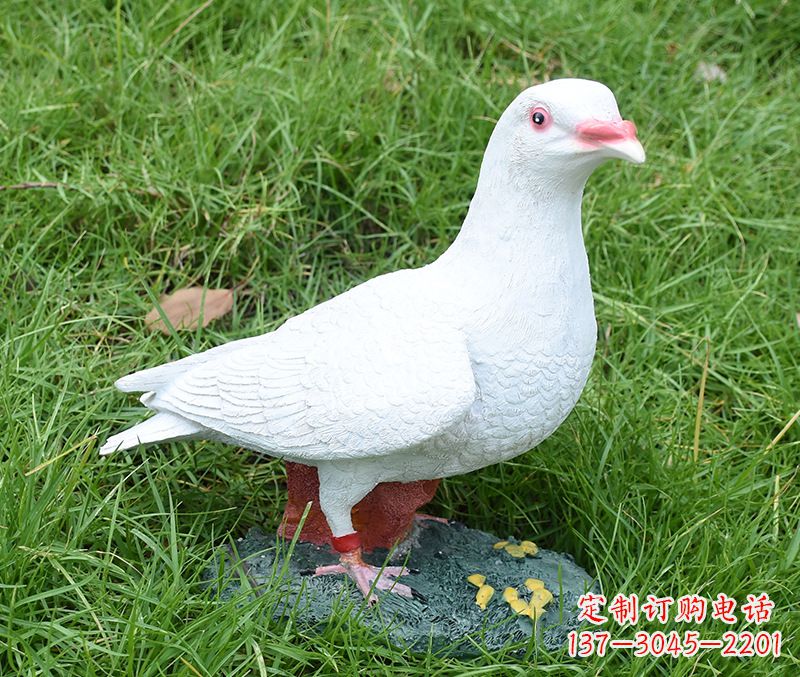 和平鸽雕塑图片