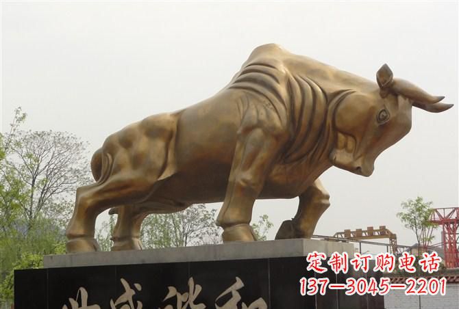 和谐盛世牛铜雕
