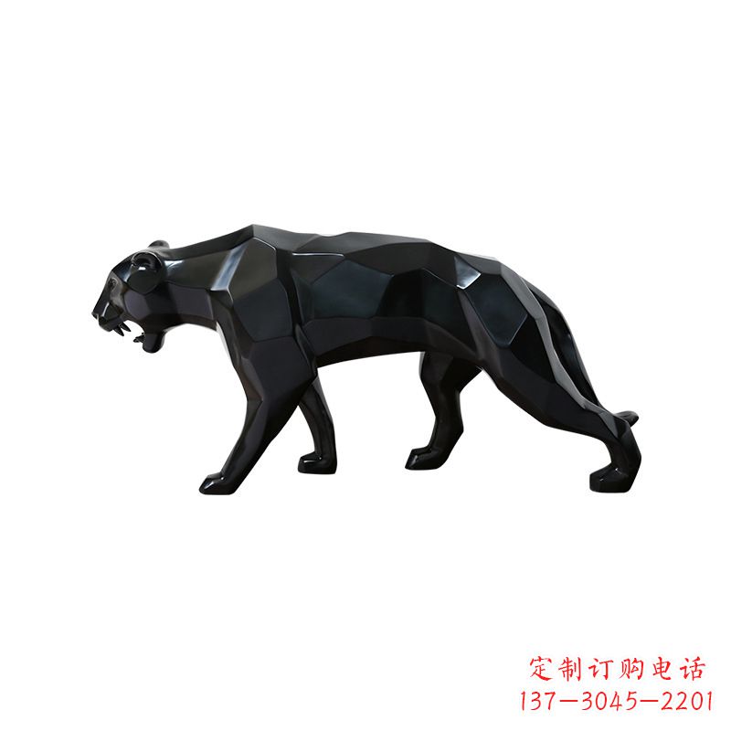 色块雕塑 - 色块/豹子/玻璃钢 色块雕塑 - 色块/豹子/玻璃钢