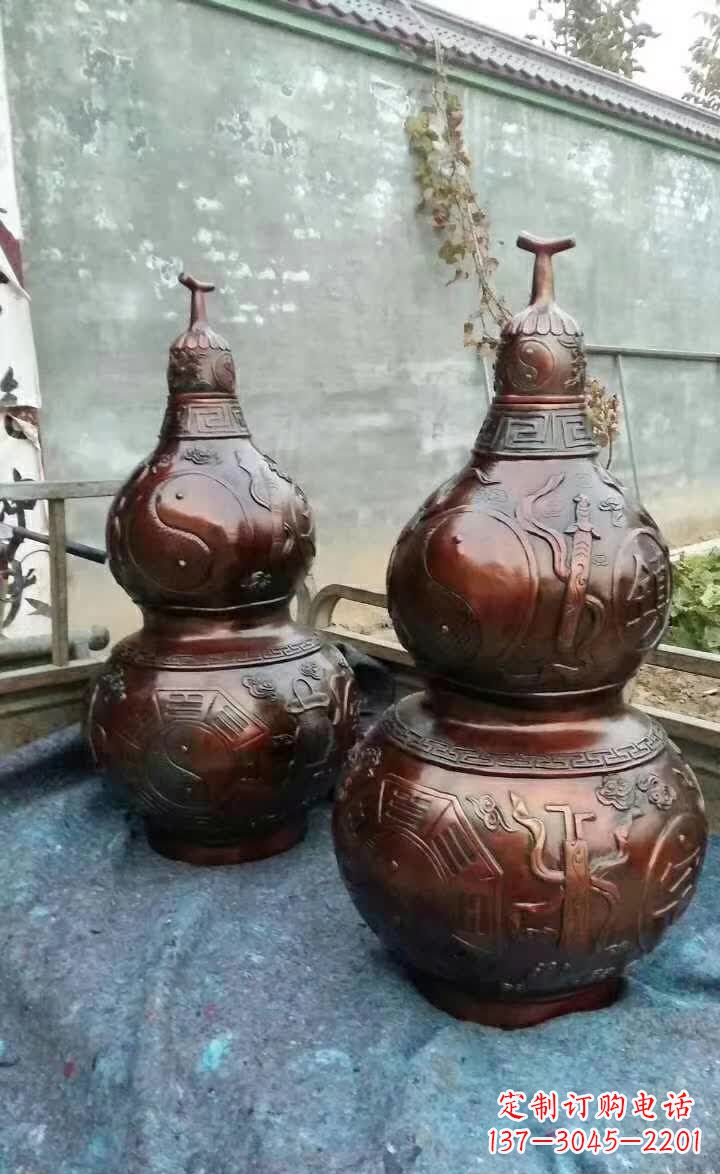 葫芦景观铜雕