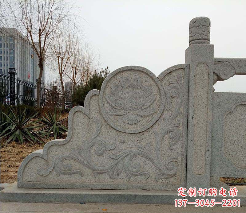 户外大理石栏板石雕