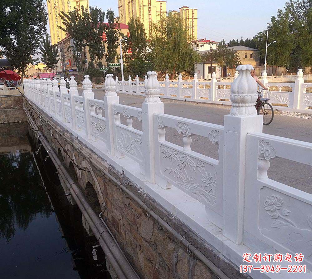 户外城市栏板石雕