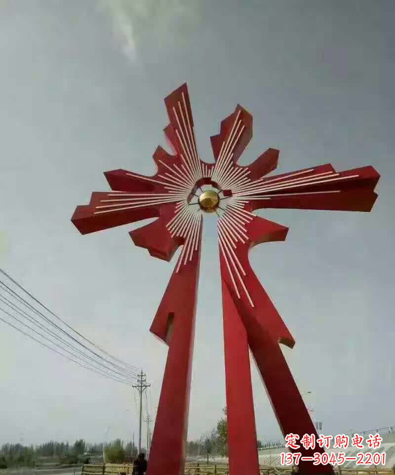 户外广场不锈钢创意雕塑