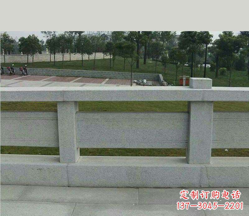 护城河大理石栏杆石雕_2