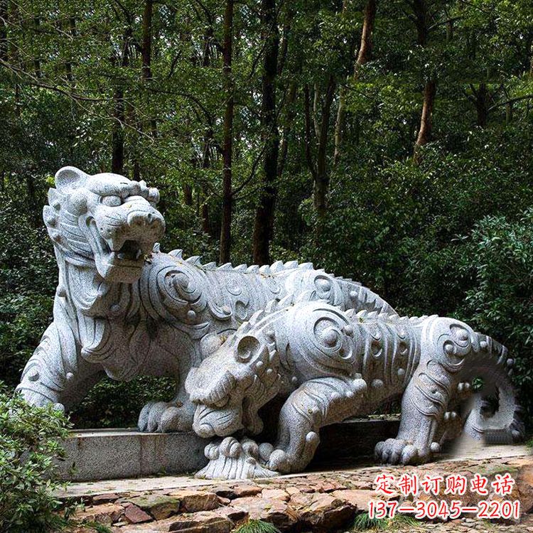 花岗岩雕塑 - 花岗岩/抽象/石雕/老虎/园林/动物 花岗岩雕塑 - 花岗岩/抽象/石雕/老虎/园林/动物