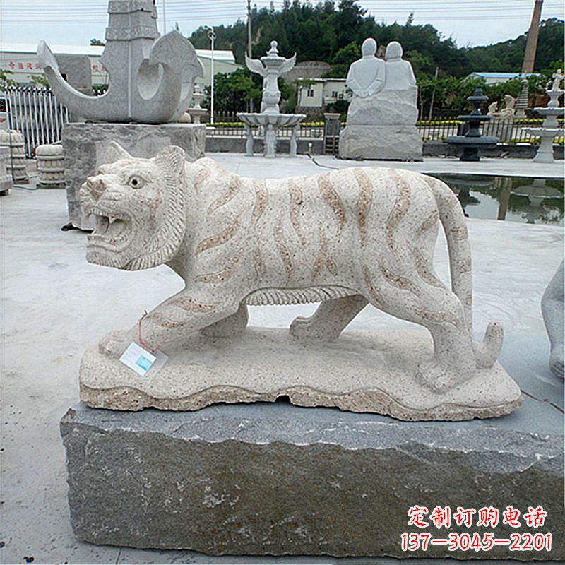 花岗岩老虎石雕