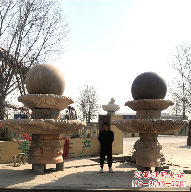 花园石雕喷泉