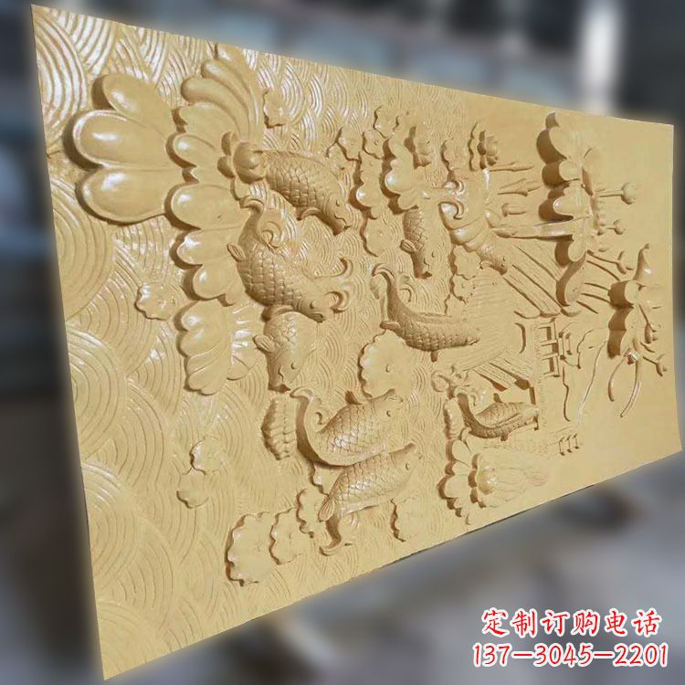 黄砂岩建筑装饰画