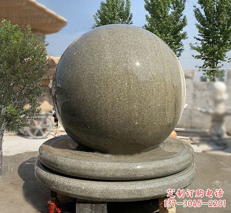 风水球雕塑 - 黄锈/风水球 风水球雕塑 - 黄锈/风水球