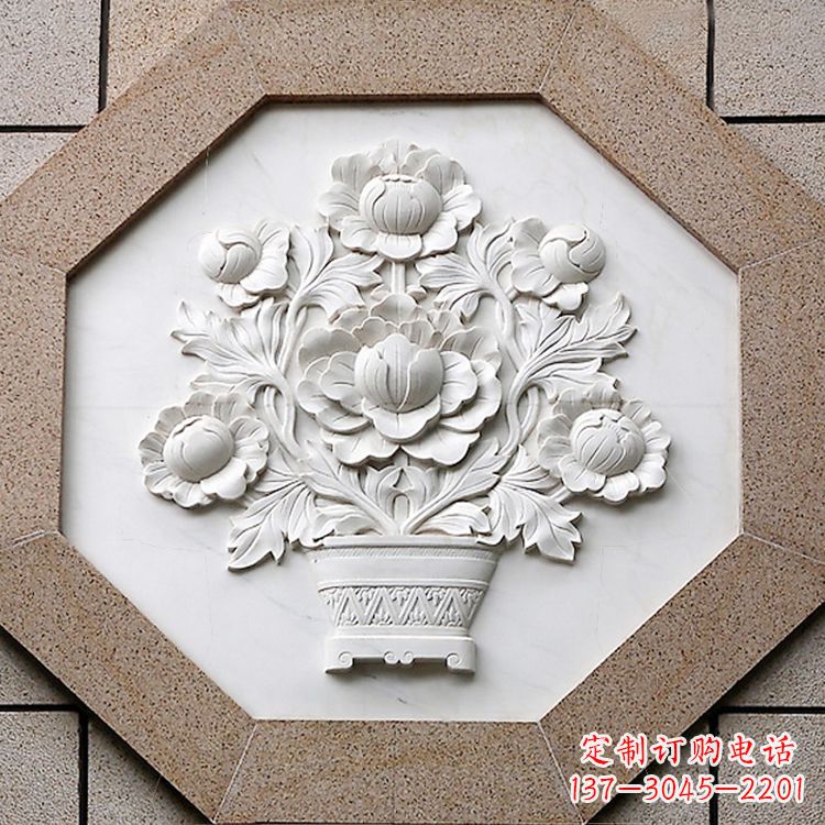 建筑外墙浮雕装饰画