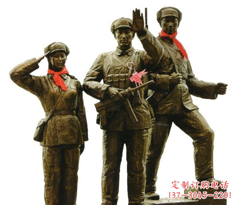 解放军/战士/人物/铜雕-解放军战士人物铜雕 解放军/战士/人物/铜雕-解放军战士人物铜雕