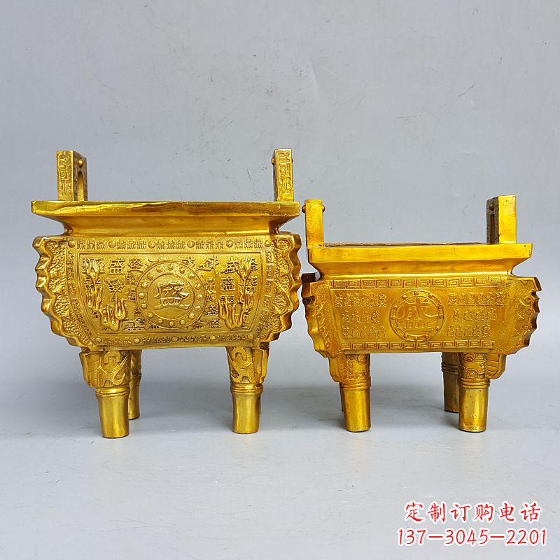 金鼎雕塑摆件