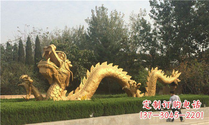金龙公园铜雕景观雕塑