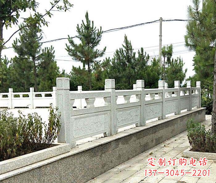 景区大理石栏杆石雕_2
