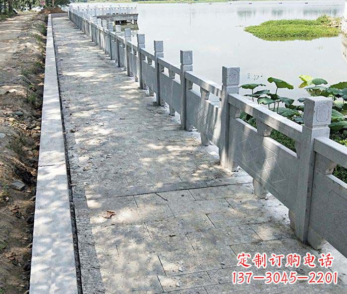 景区大理石栏杆石雕_1