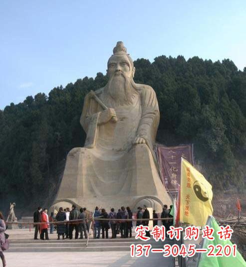 景区大型太上老君雕像