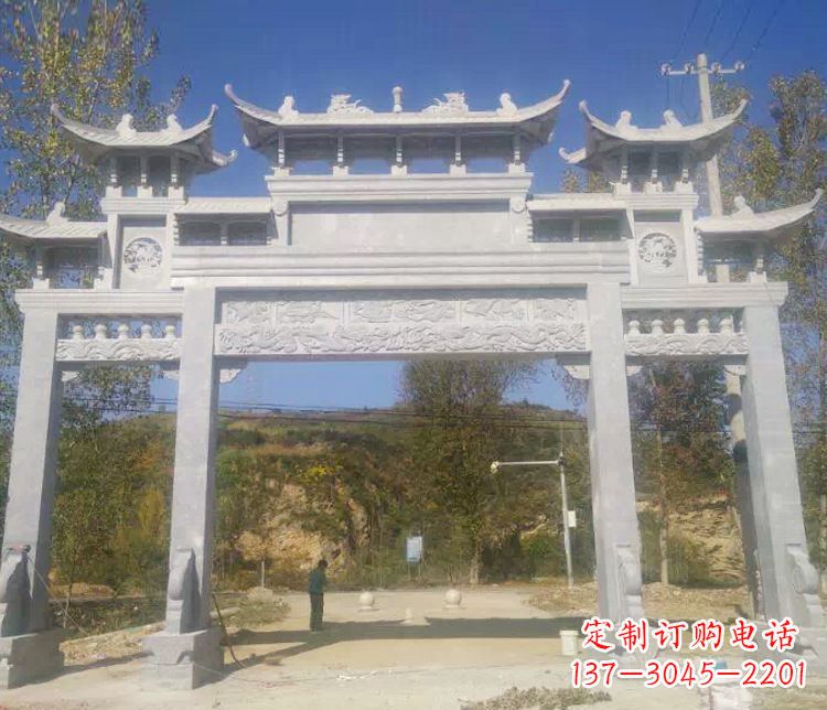 三门雕塑 - 景区/三门/仿古/牌坊/石雕 三门雕塑 - 景区/三门/仿古/牌坊/石雕