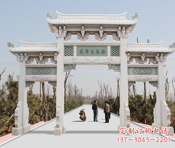 三门雕塑 - 景区/三门/牌坊/石雕 三门雕塑 - 景区/三门/牌坊/石雕