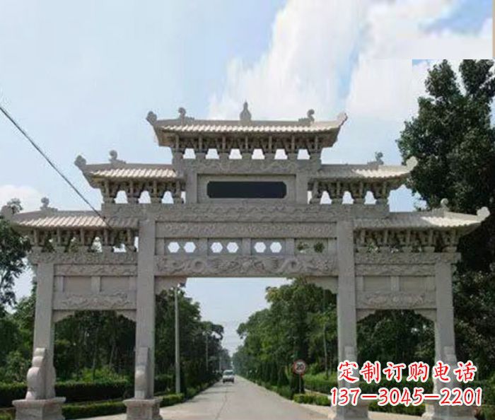 三门雕塑 - 景区/三门/牌坊/石雕 三门雕塑 - 景区/三门/牌坊/石雕