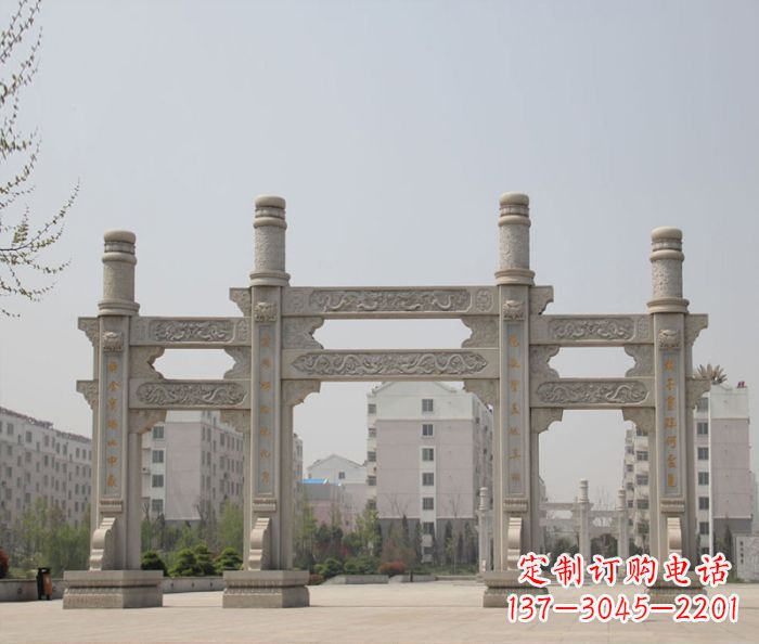 三门雕塑 - 景区/三门/牌坊/石雕 三门雕塑 - 景区/三门/牌坊/石雕
