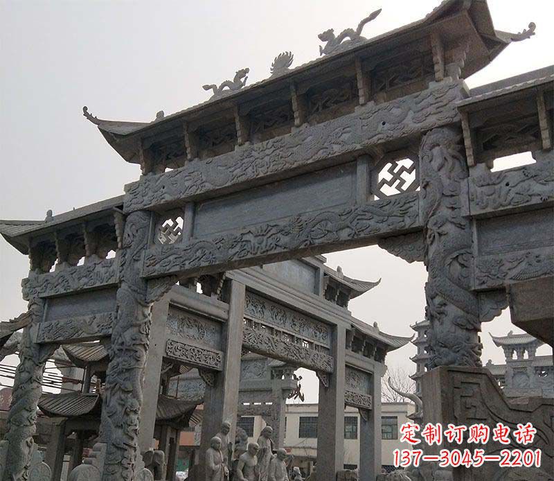 三门雕塑 - 景区/三门/牌坊/石雕 三门雕塑 - 景区/三门/牌坊/石雕