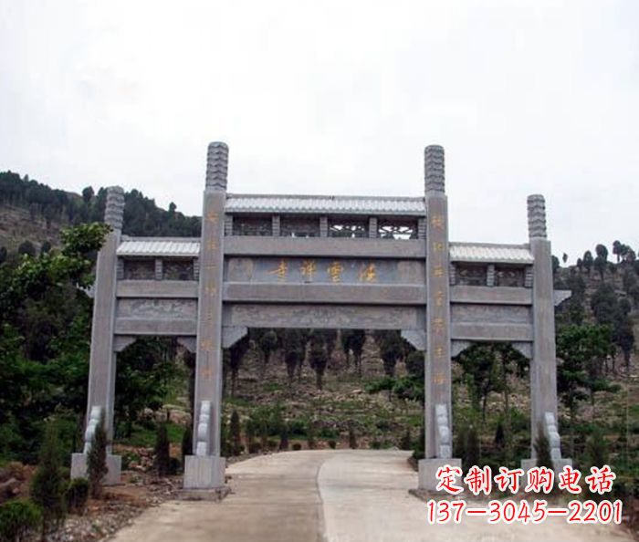 三门雕塑 - 景区/三门/牌坊/石雕 三门雕塑 - 景区/三门/牌坊/石雕