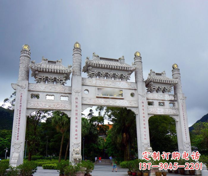 三门雕塑 - 景区/三门/牌坊/石雕 三门雕塑 - 景区/三门/牌坊/石雕