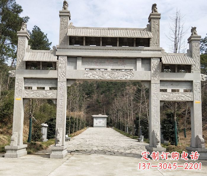 三门雕塑 - 景区/三门/牌坊/石雕 三门雕塑 - 景区/三门/牌坊/石雕