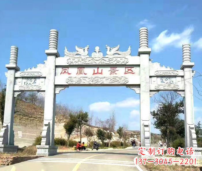 三门雕塑 - 景区/三门/牌楼/石雕 三门雕塑 - 景区/三门/牌楼/石雕