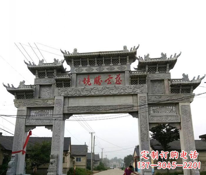 三门雕塑 - 景区/三门/石雕/牌坊 三门雕塑 - 景区/三门/石雕/牌坊