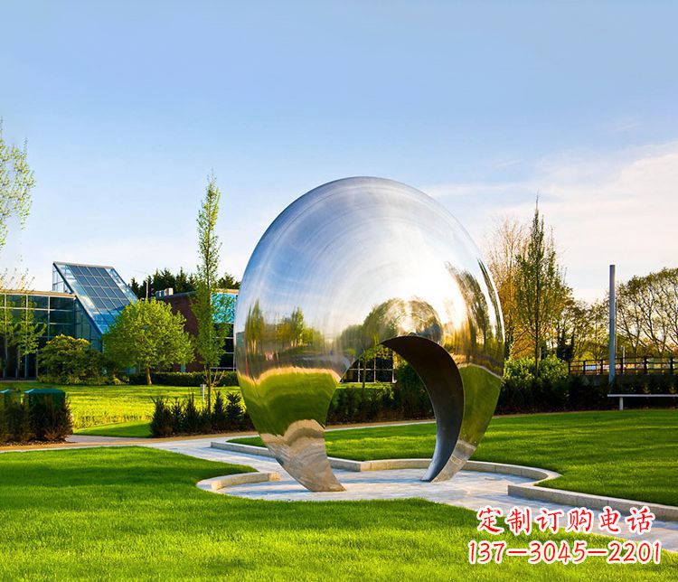 拱门雕塑 - 镜面/不锈钢/拱门 拱门雕塑 - 镜面/不锈钢/拱门