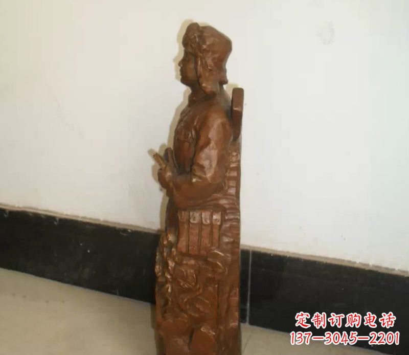 雷锋校园名人铜雕