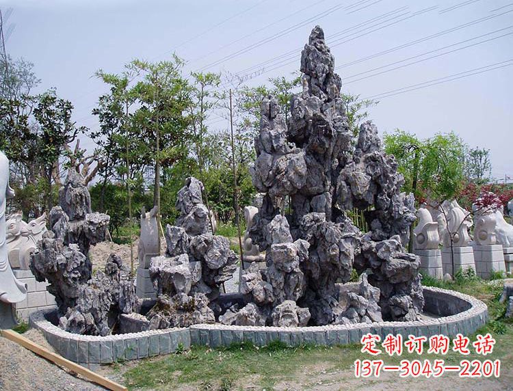 灵璧石奇石假山