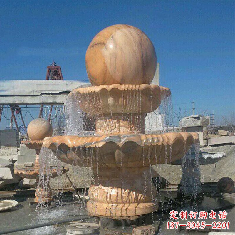 风水球雕塑 - 流水/风水球 风水球雕塑 - 流水/风水球