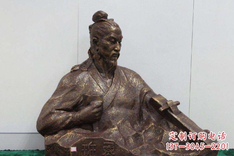 鲁班胸像古代名人铜雕 鲁班胸像古代名人铜雕