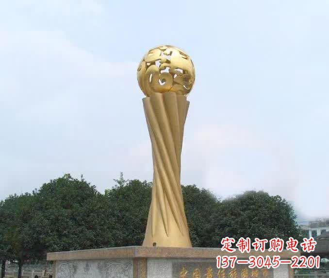 旅游城市不锈钢景观雕塑