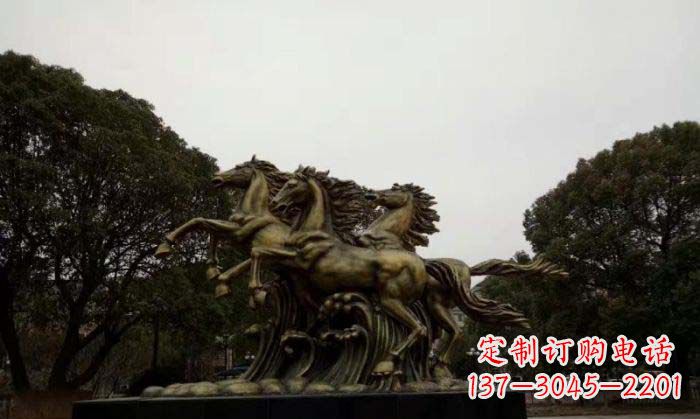 马到成功/铜雕-马到成功铜雕