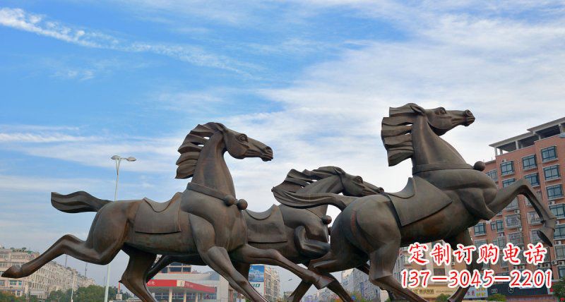 广场/动物-马广场动物铜雕塑 广场/动物-马广场动物铜雕塑
