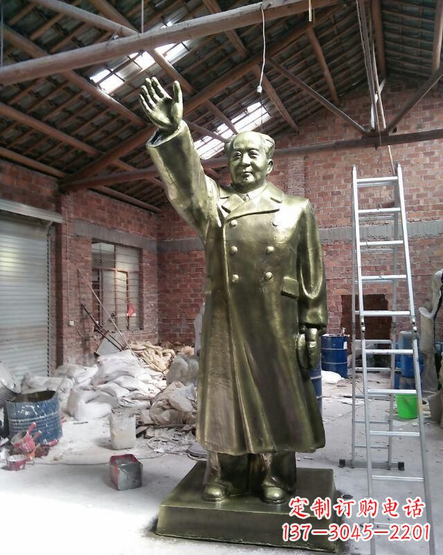 主席/挥手/铜雕-毛主席挥手铜雕222 主席/挥手/铜雕-毛主席挥手铜雕222
