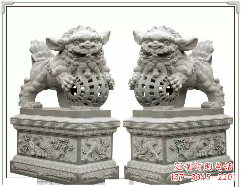 门口/南方/狮子/石雕-门口南方狮子石雕 门口/南方/狮子/石雕-门口南方狮子石雕