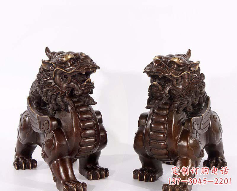 门口神兽貔貅铜雕