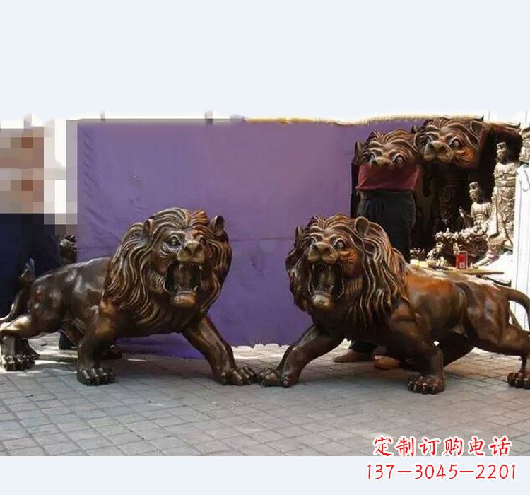 西洋雕塑 - 门口/西洋/狮子/铜雕 西洋雕塑 - 门口/西洋/狮子/铜雕