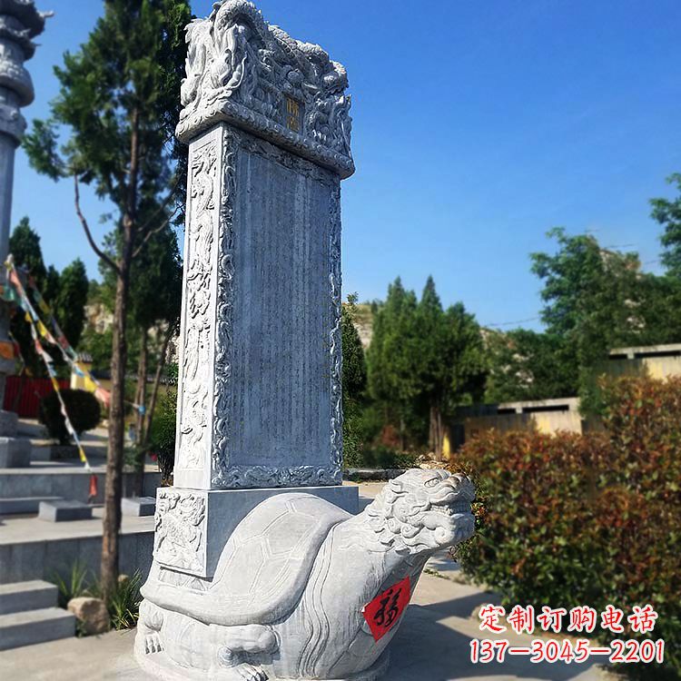 弥勒佛坐骑赑屃雕塑-景区园林神兽景观雕塑摆件