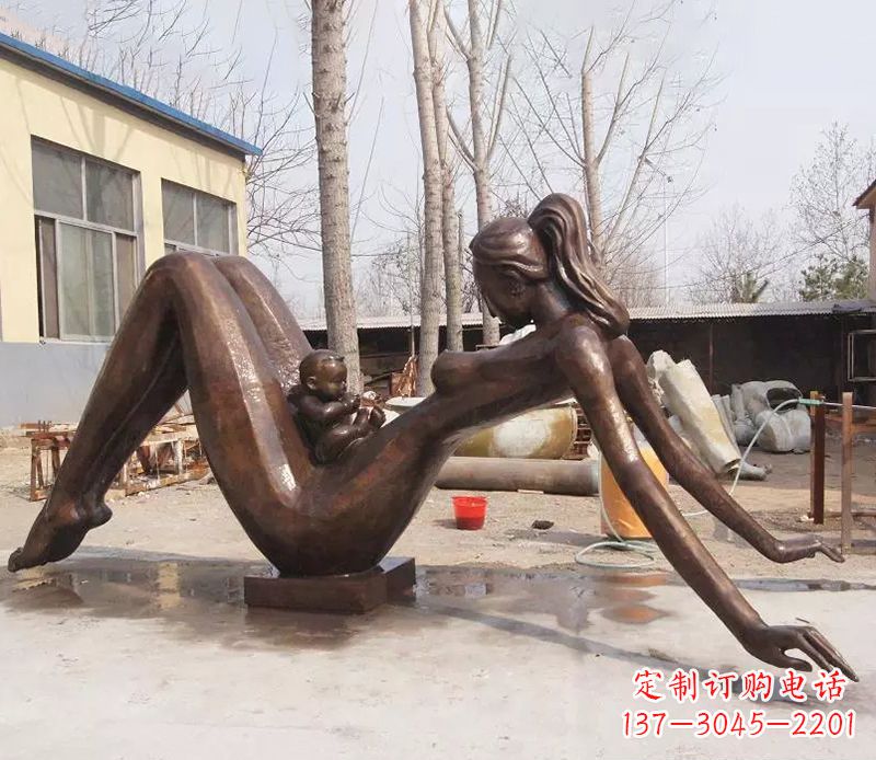 母爱公园景观铜雕