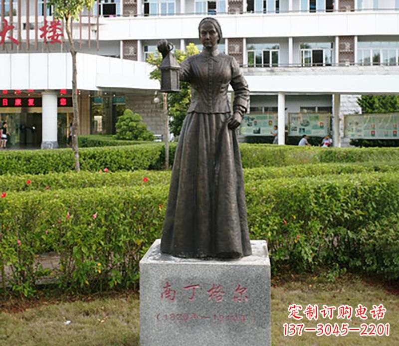 南丁格尔雕塑 - 南丁格尔/铜雕