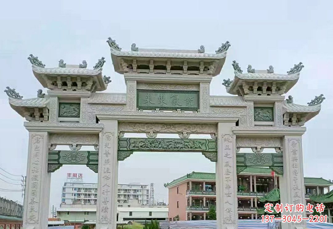牌坊雕塑 - 牌坊/石雕/牌楼 牌坊雕塑 - 牌坊/石雕/牌楼