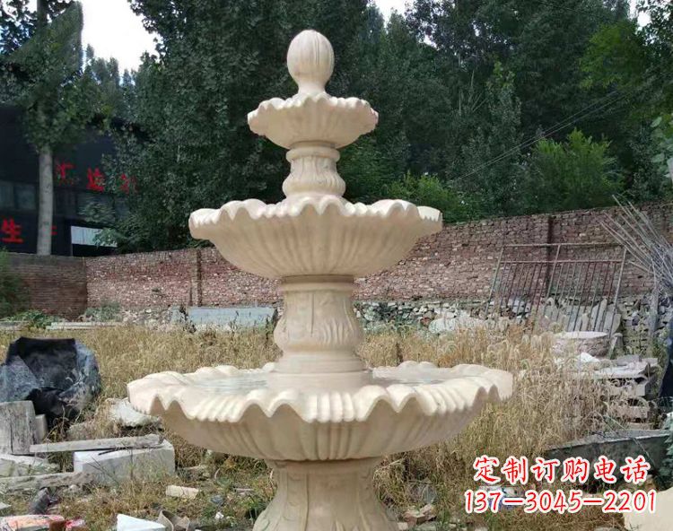 喷泉别墅石雕